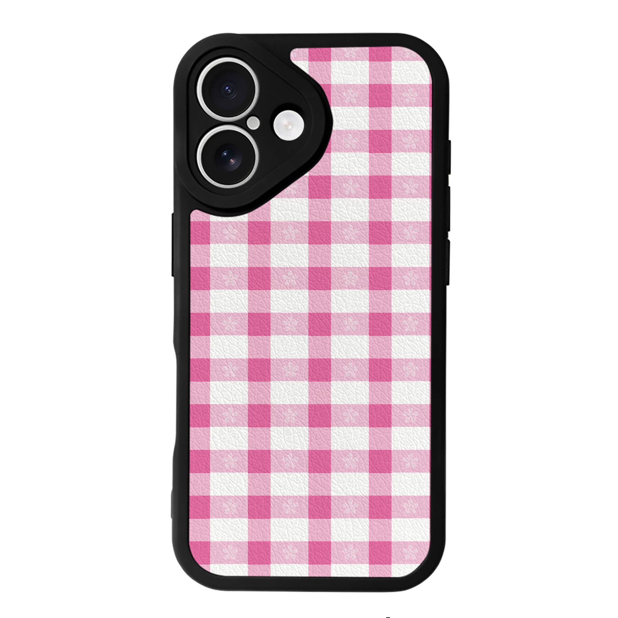 （画像用） Hello Kitty ハローキティ 【iPhone 16シリーズ対応】シリコンスマホケース（レザー調） 材質：シリコン